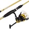 Leisure Sports Fishing Rod and Reel Combo, Spinning Reel Pole, Gear for Bass, Trout Fishing, Gold, Strike Series 914171PJA - alternate 1